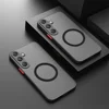 Skin Feel Matte Magnetic Phone Case for Samsung Galaxy S25 S23 S24 Ultra Plus A55 A35 A25 A15 A05 A05S A06 A16 5G Cover Hard PC 1
