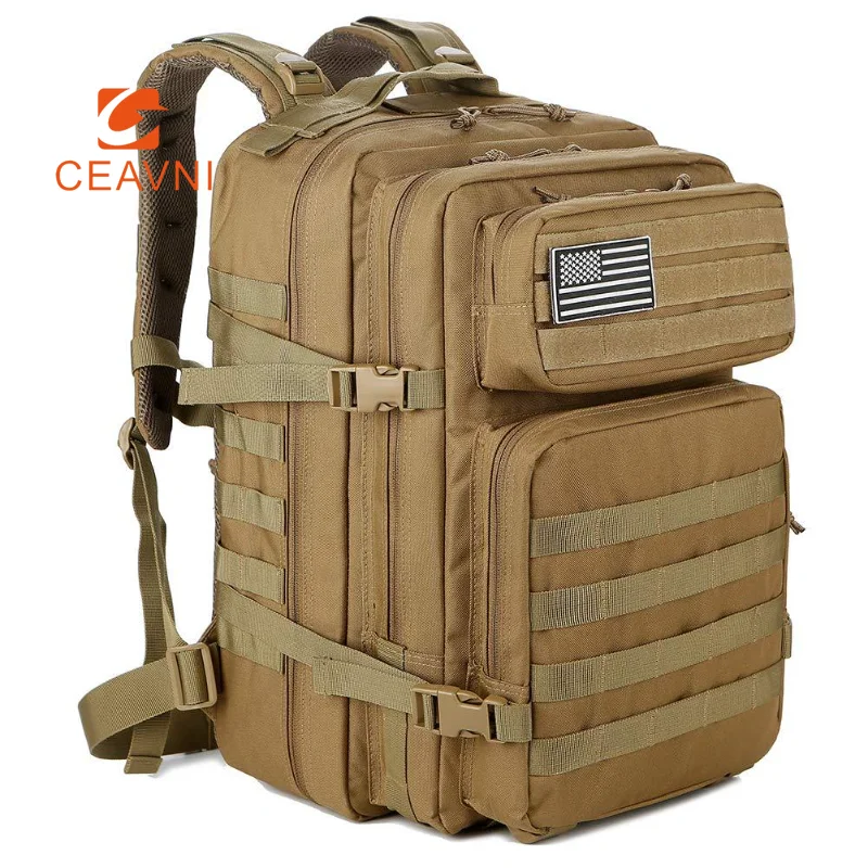 

CEAVNI Men's Backpack Outdoor Camouflage Tactical Backpack Large Capacity Sports Bag Cycling Bag Multifunctional travel backpack
