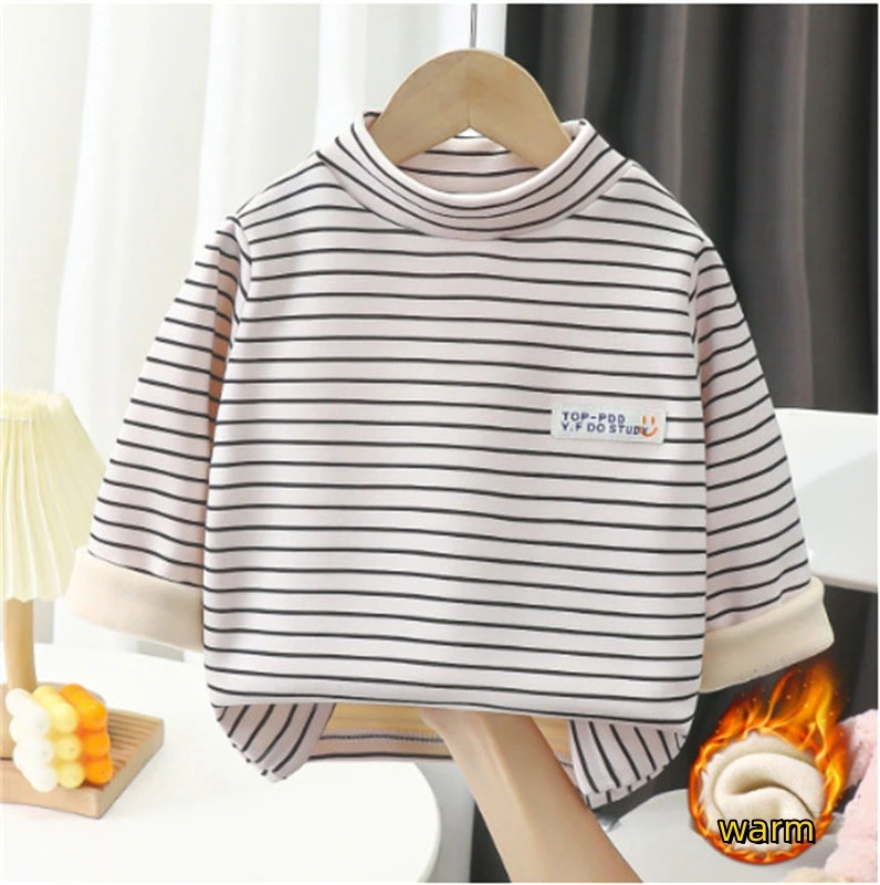Children T Shirt Kids Boys Long Sleeve Tops Autumn Cotton Sweatshirt 2-7 Years Boy Girl