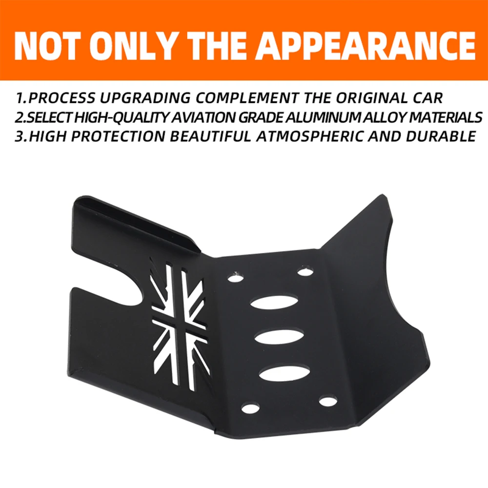Motorcycle Accessories Engin protection cover for TRIUMPH Bonneville Bobber Black Chassis Under Guard Skid Plate Motorcycle Engine protection cover