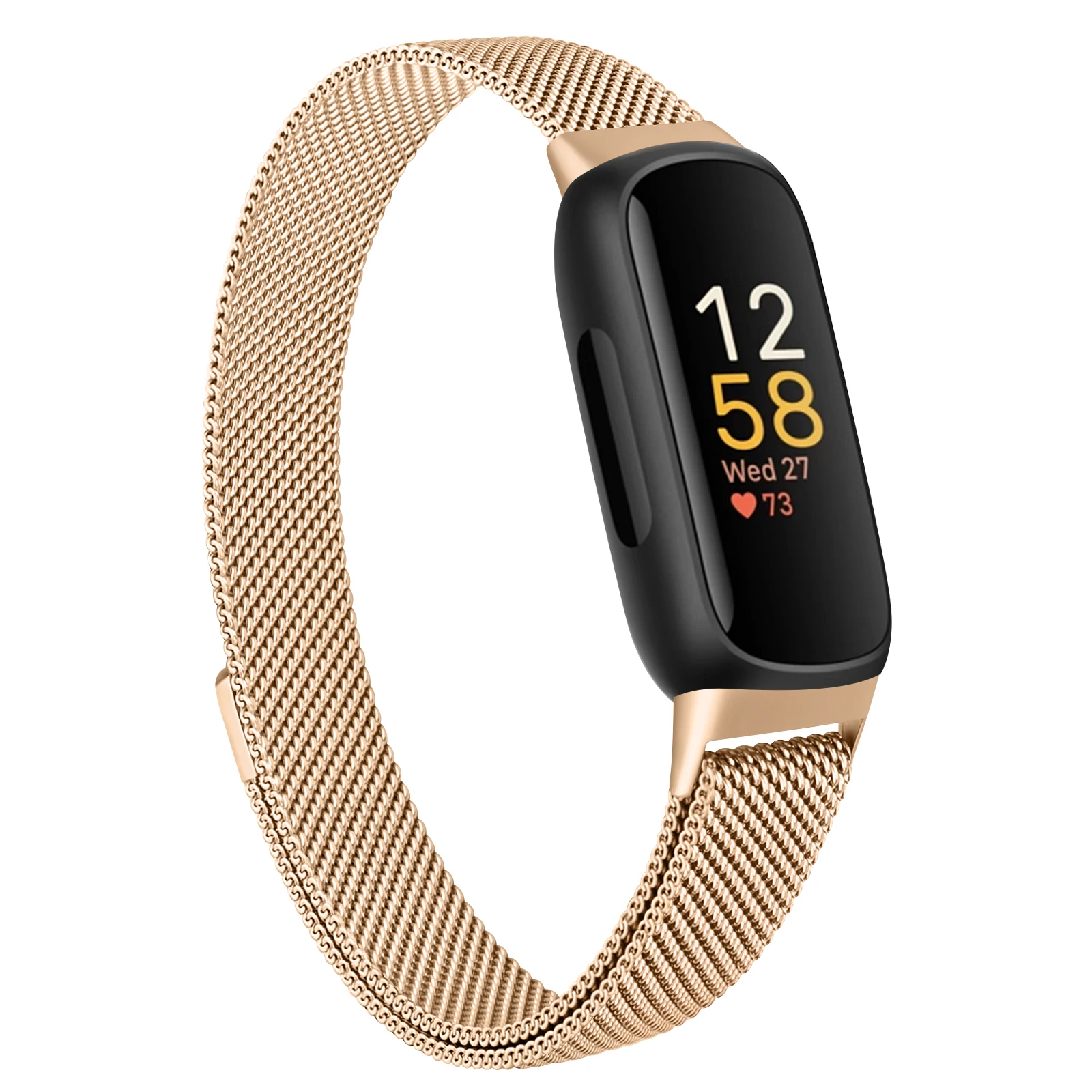 Magnetic Metal Loop Strap Stainless Steel Watchband Bracelet