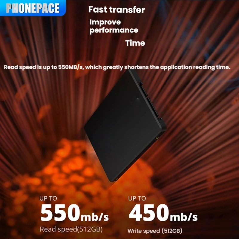 PHONEPACE 2.5 Inch Solid State Drive Internal Hard Disk Drive