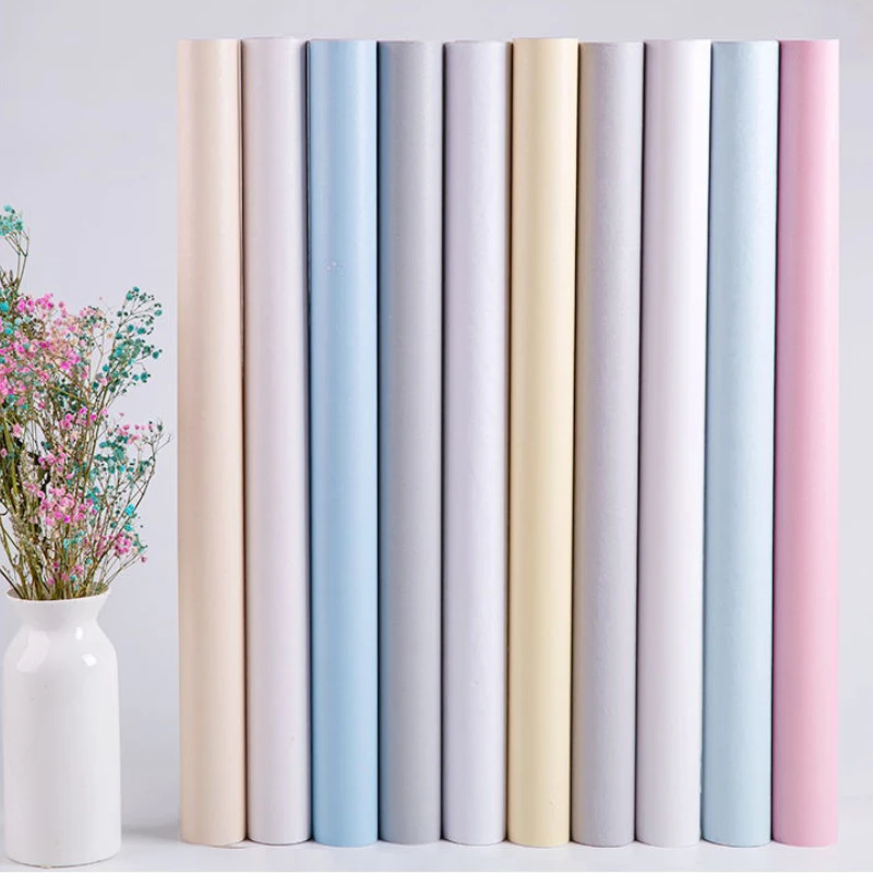

2M Self Adhesive Wallpaper Bedroom Waterproof and Moisture-proof Wallpaper Furniture Renovation Sticker Background Wall Sticker