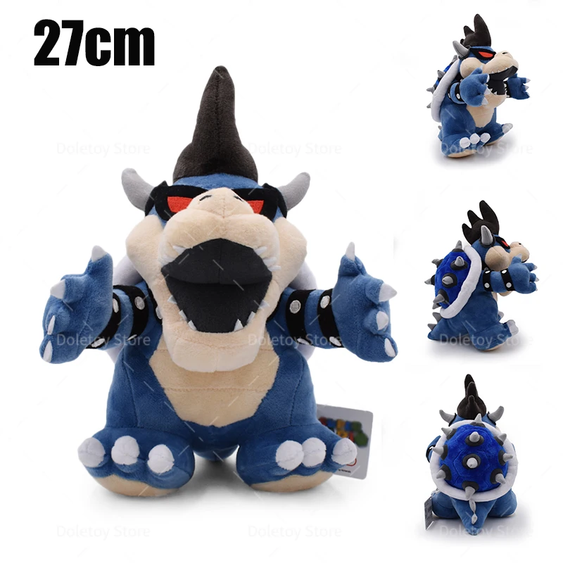 thumbnail image 1 of 16 estilos Mario Bros Wonder Bowser Jr Meowser King K.Rool Fury Bowser juguetes de peluche Anime dibujos animados muñecos de peluche regalos para niños, 1 of 5