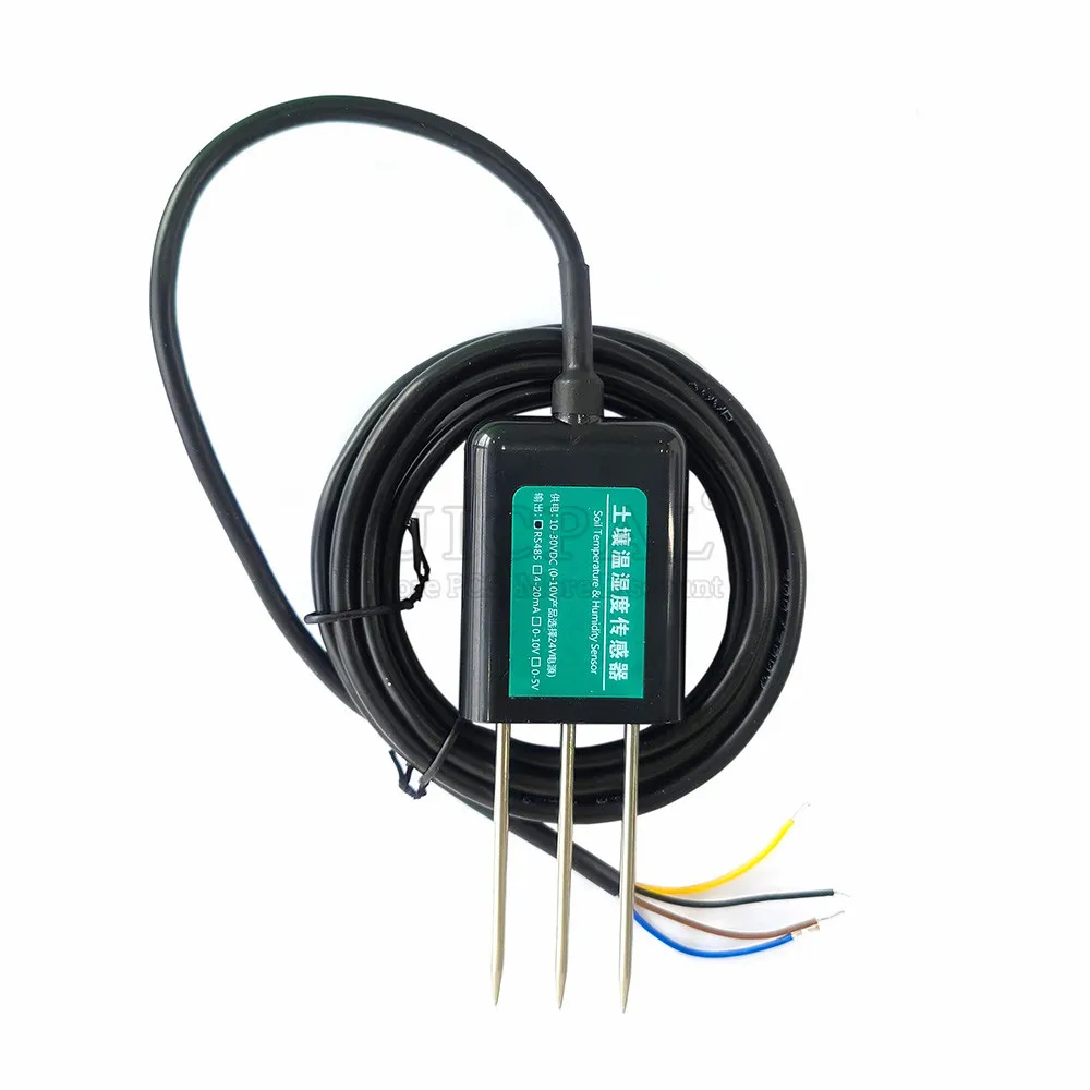 Temperature Humidity Sensor 4 20mA RS485 0 5V 0 10V Output Soil