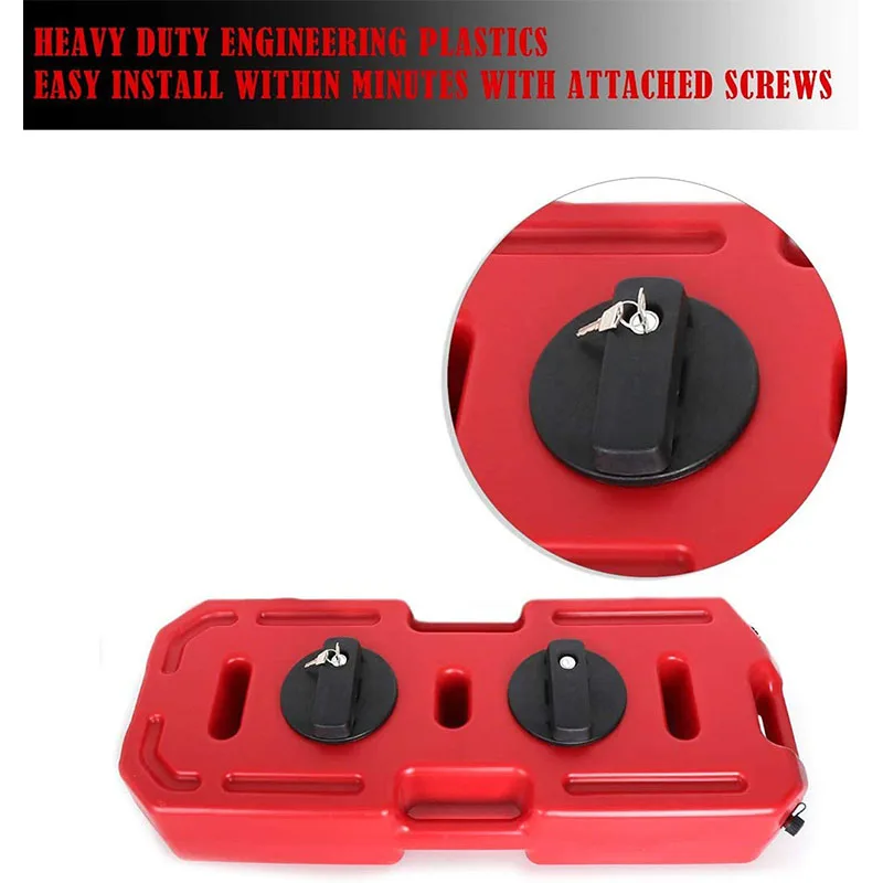 Fuel Can Lock Bracket Mount for 10 20 30L Jerry Can Gas Diesel Fuel Tank Oil Container Spare Petrol Tank Backup