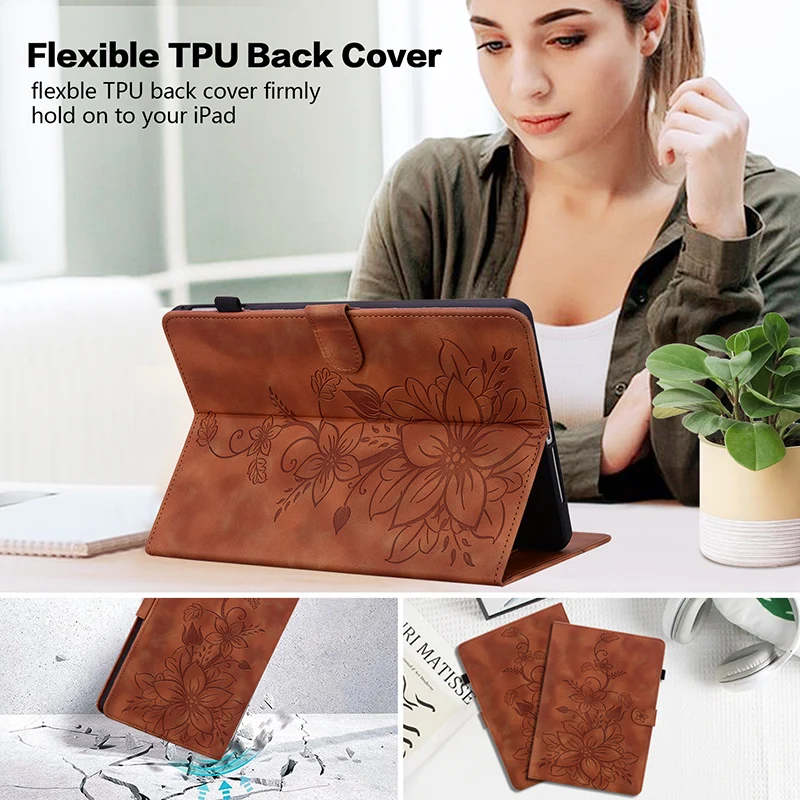 Premium Leather Tablet Cover - Sleek and Durable Protection