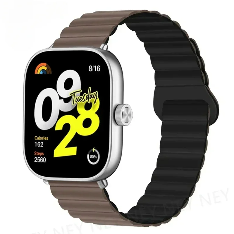 Magnetic Silicone Sport Wristband Bracelet - Universal Smartwatch Accessory