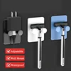 Punch Free Shaving Razor Holder Shower Men Shaver Holder Bathroom Accessories Razor Stand Wall Hook Razor Storage Shelf Hanger 1