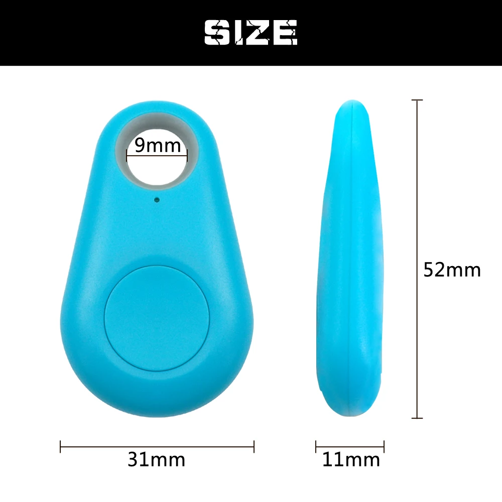 Dog Smart GPS Tracker Mini Pet Locator Tracer without Battery Bluetooth Anti-Lost Tool Collar Accessories For Dogs Cat Key