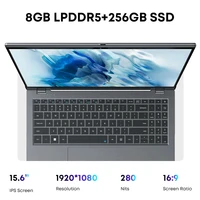 CHUWI GemiBook Plus Laptop 15.6" Intel N100 Graphics for 12th Gen 1920*1080P 8GB/16GB RAM 256GB/512GB SSD Windows 11 Laptops 2
