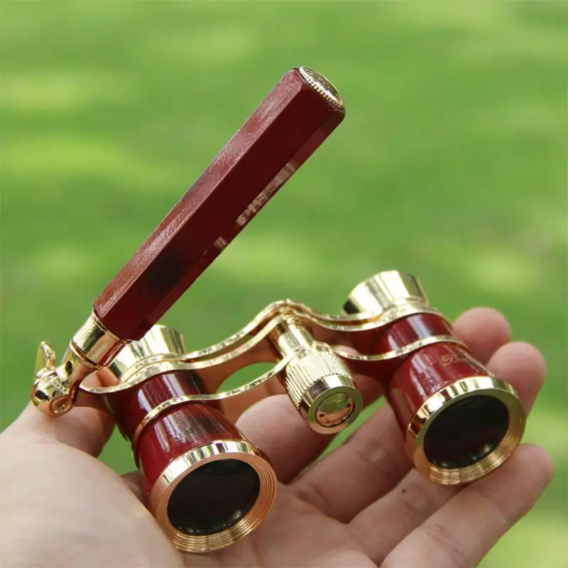 34YF Glasses Binocular Theater Optical Glass Portable Gift for Women
