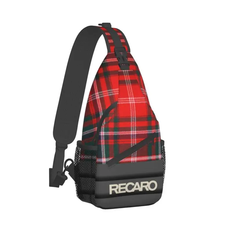 

Customized Recaros Logo Sling Bags Men Fashion Shoulder Chest Crossbody Backpack Cycling Camping Daypack