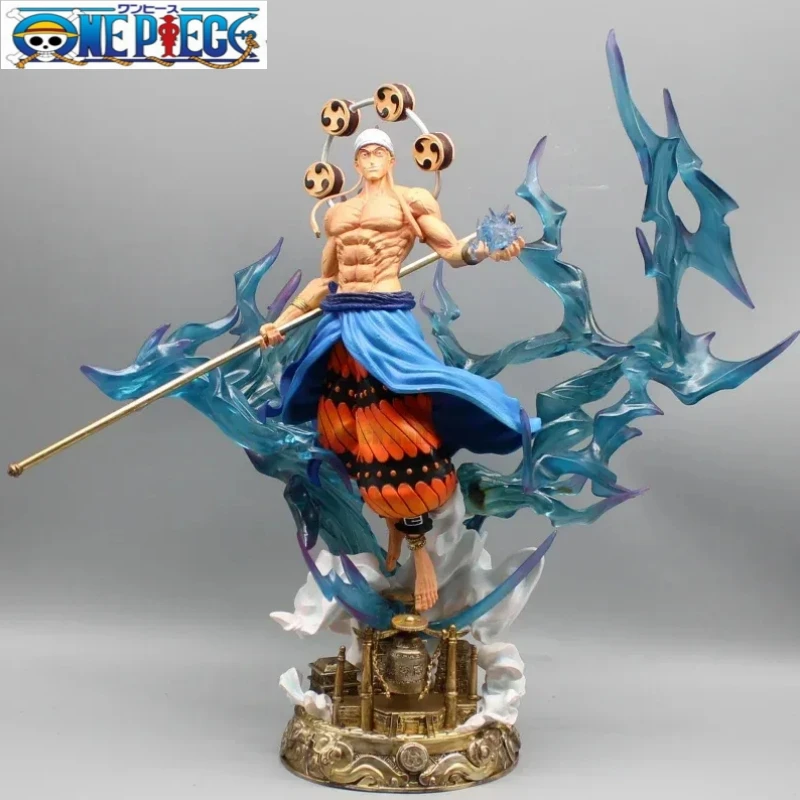 

One Piece 36cm Gk Figure Enel Figure Sky Piea Enel Figures Anime Enel Figurine Pvc Statue Model Collection Doll Toy Gift