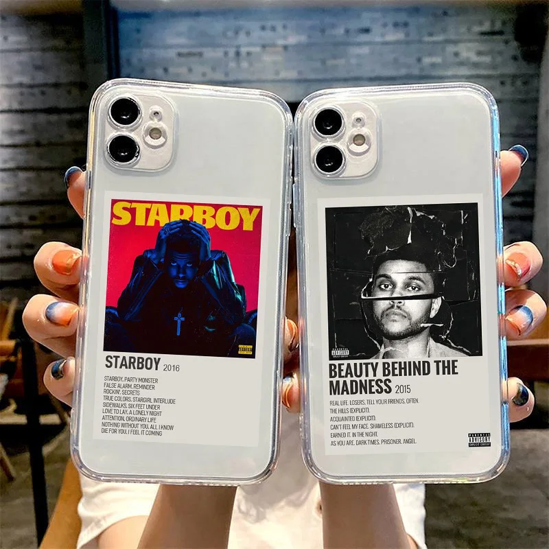 The Weeknd Minimalist Poster Phone Case For iPhone 11 13 14 Pro MAX 12