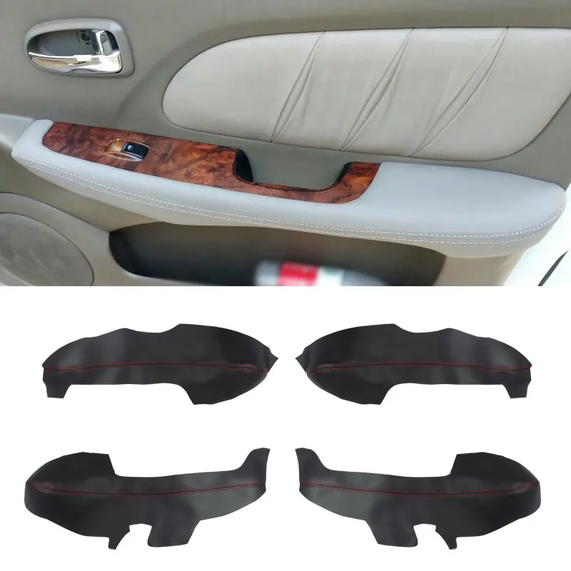 

Для Hyundai Sonata 2004 2005 2006 2007 2008 панель подлокотника передней/задней двери автомобиля из микрофибры кожаный чехол Защитная отделка