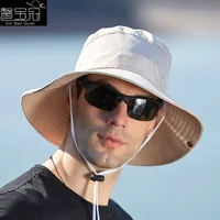 Sun Hat for Men/Women Waterproof Wide Brim Bucket Hat Foldable Boonie Caps for Fishing Hiking Garden Safari Beach Free Shipping 4