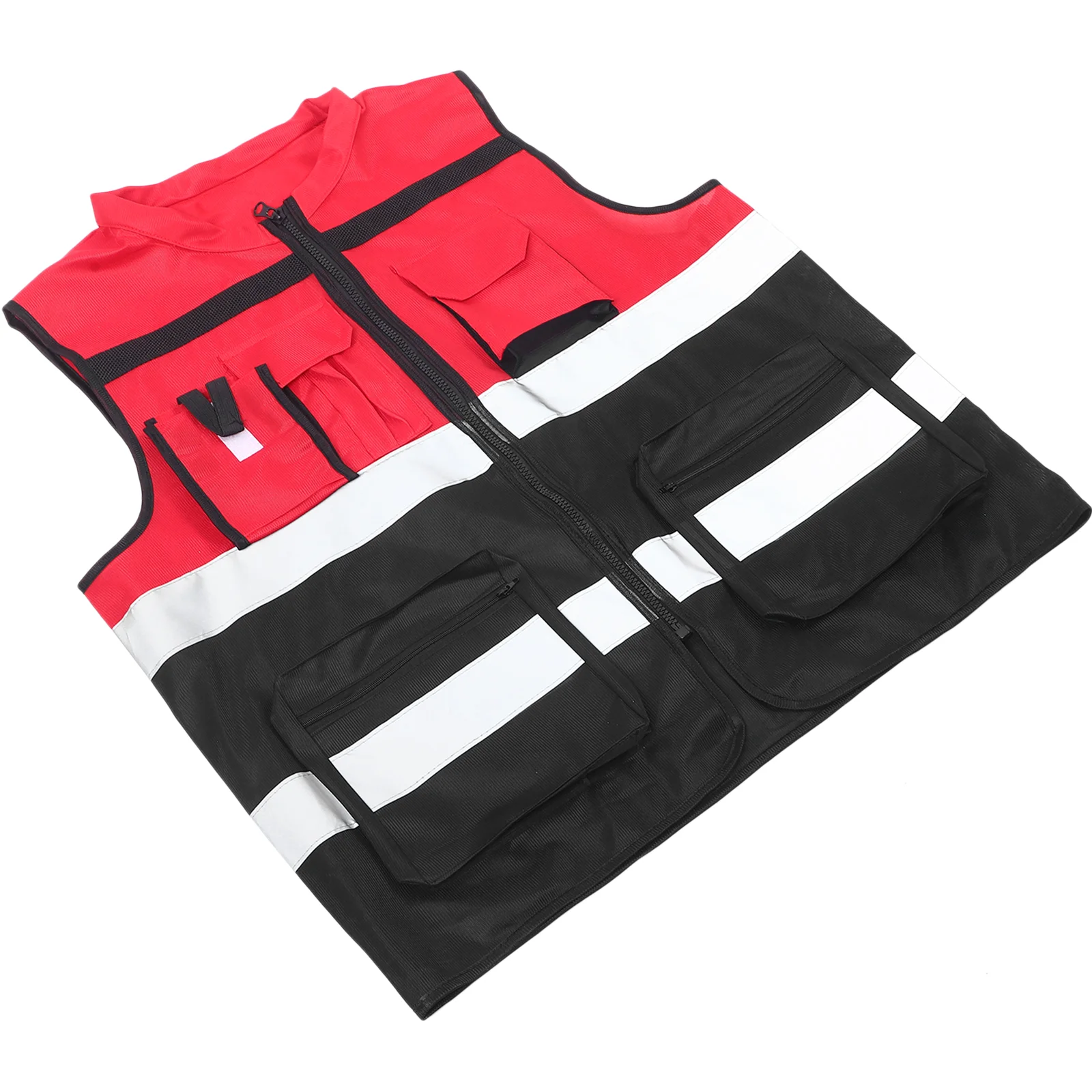 

Reflective Warning Vest High Visibility Safe Vest Practical Working Vest for Men Women
