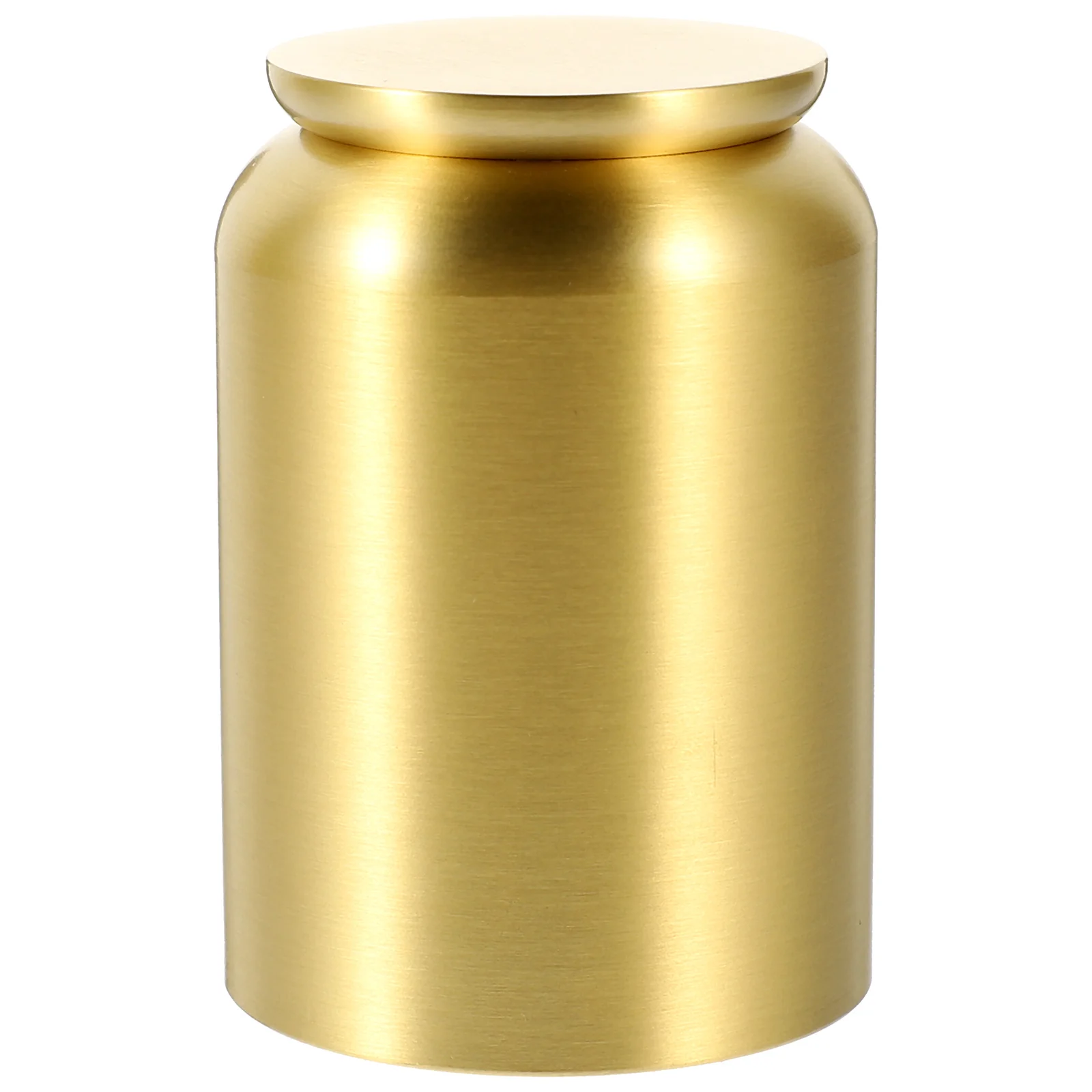 

Copper Tea Canister Tea Pot Snacks Container Jar Coffee Storage Jar Airtight Sealed Tank Copper Bean Storage Tank Holder
