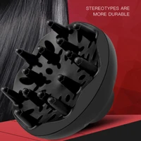 1pc Hair Diffuser Professional Hair Styling Curl Dryer Diffuser Universal Hairdressing Blower Styling Salon Curly Tool Black 2