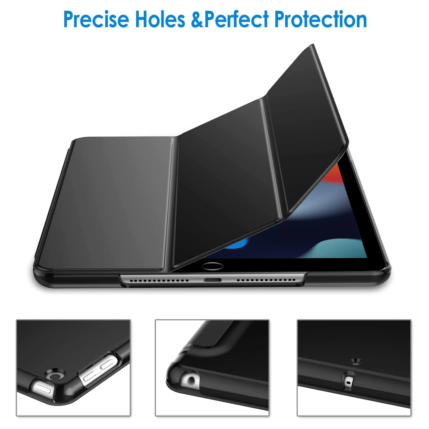 Universal iPad Flip Smart Cover - Sleek and Durable Protection