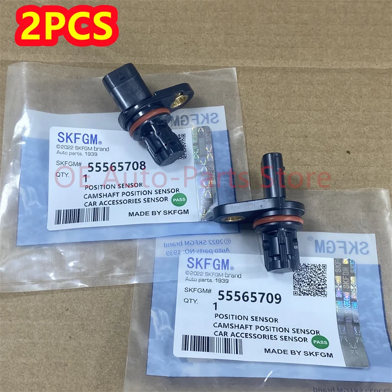 2PCS Camshaft Position Sensor For Chevrolet Aveo Cruze Trax Sonic ...