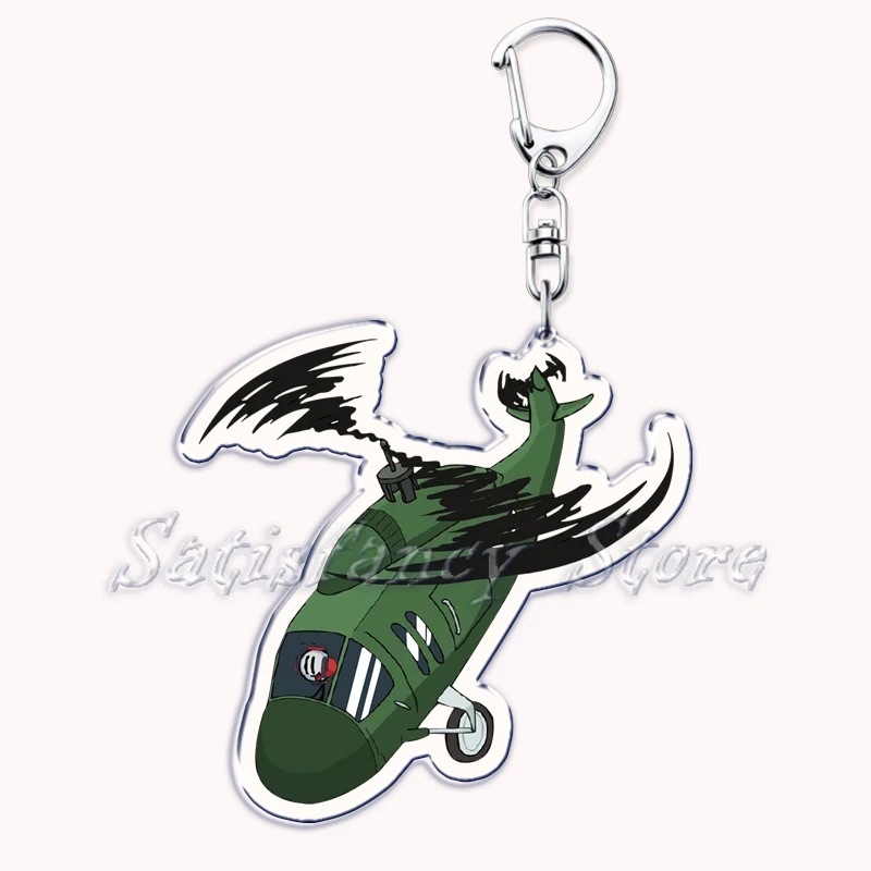 Spiel Henry Stick min Charles Calvin Acryl Schlüssel anhänger Schlüssel ring für Zubehör Tasche Anhänger Schlüssel anhänger Ring Schmuck Freunde Geschenke – Detail 5