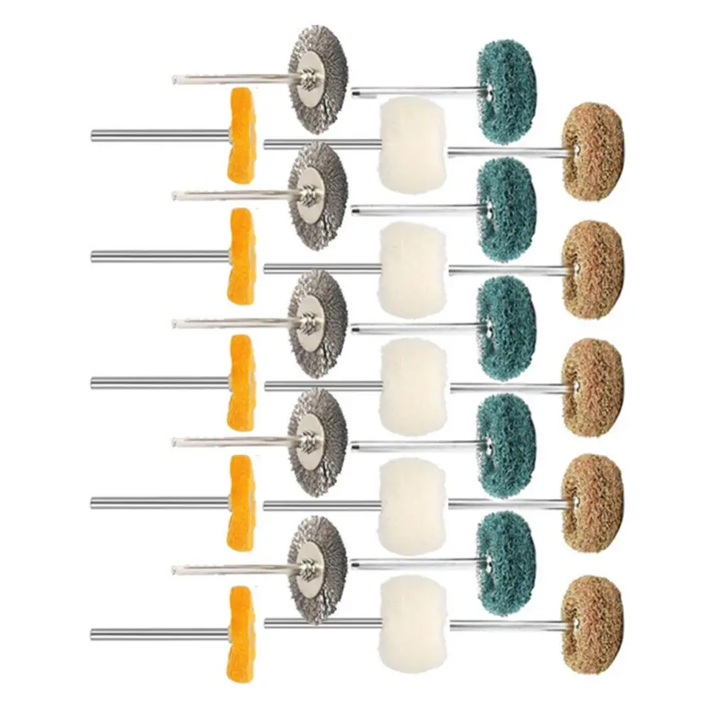 

25pcs 1 Inch Mini Round Handle Polishing Wheels for Polishing / Sanding