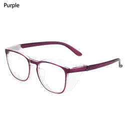 Universal Dust - Proof and Anti - Fog Safety Glasses with UV and Blue Light Protection (Purple)