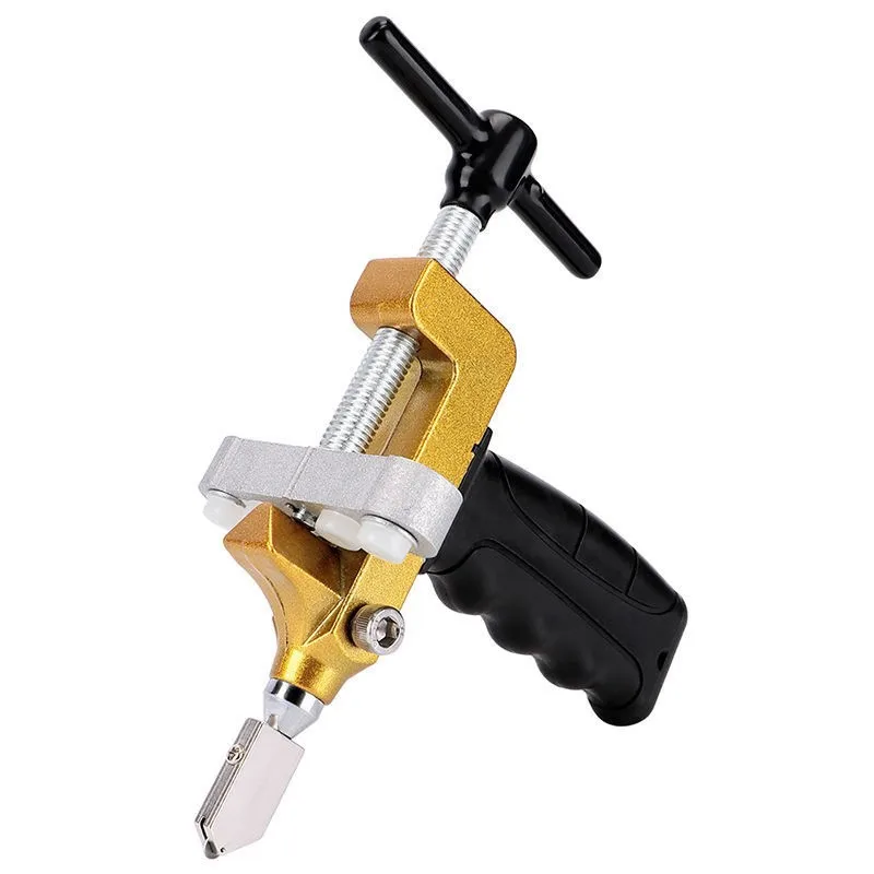 2 in 1 Glass Ceramic Tile Cutter Opener Breaker Pliers Tile Wheel Diamond Roller Cutting Manual Diamond With Knife Hand Tools 6