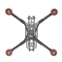 DolphinRC 7 Inch Carbon Fiber Drone Frame Kit with 2808-1300KV Motors - Lightweight Quadcopter Frame for Long-Range FPV Racing 1