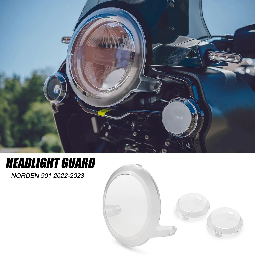 

For Husqvarna Norden901 Norden 901 Accessories Headlight Guard Auxiliary Lamp Protection Cover Headlight Protective Cover