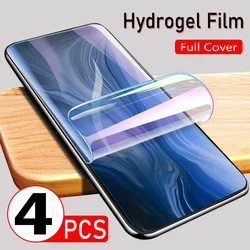 Premium Full Cover Hydrogel Screen Protector - 4 Pack for 4pcs hydrogel film (Reno 9 Pro 5G)