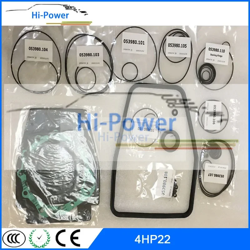 

New 4HP22 Automatic Transmission Gasket Oil Seals Rubber Rings Repair Kit ZF4HP-22 For BMW JAGUAR LAND ROVER Car Accessories