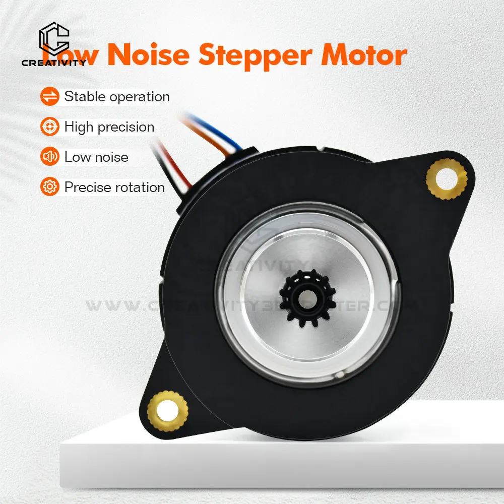 3D Printer K1/K1 Max Extrusion Extruder Motor 1.8 Degree Press 12 Tooth Gear Circular Stepper Motor for K1/ K1C/ Ender 3 V3 SE — view 4