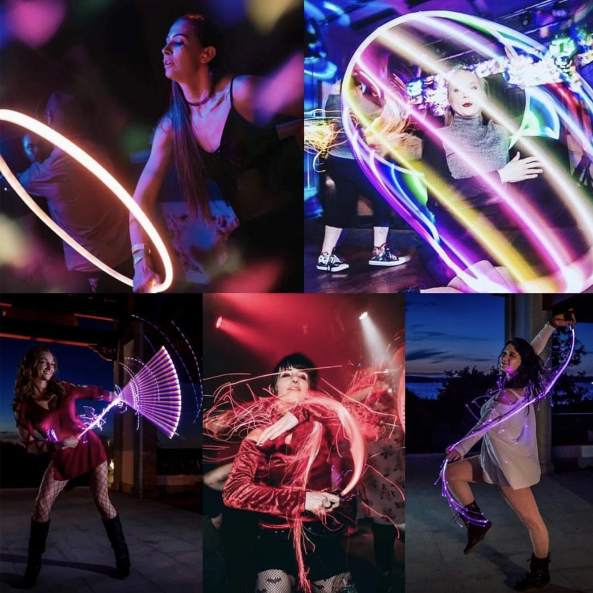 Рисунок 6 - Светодиодная оптоволоконная плетка