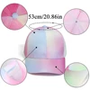 Hot High Ponytail Kids Hat Baseball Cap For Girls Boys Travel Sun Hat Adjustable Children Peaked Caps Hollow Back Ponytail Caps 6