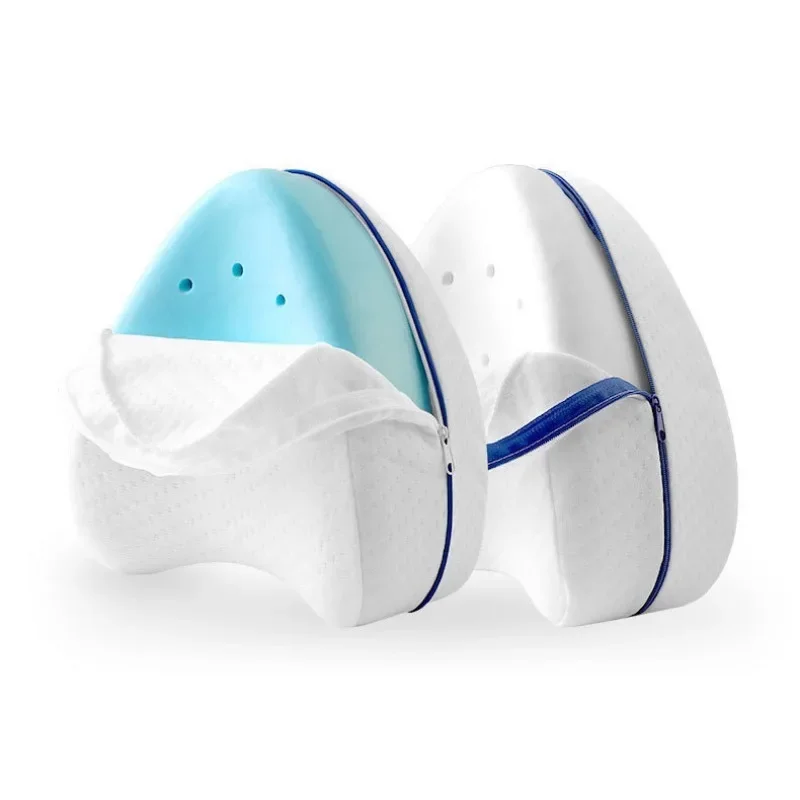 Side Lying Heart Shaped Memory Cotton Vein Cushion Leg Pillow Pregnant Women Sleeping in Bed Side Sleeping Clip Leg Pillow 5