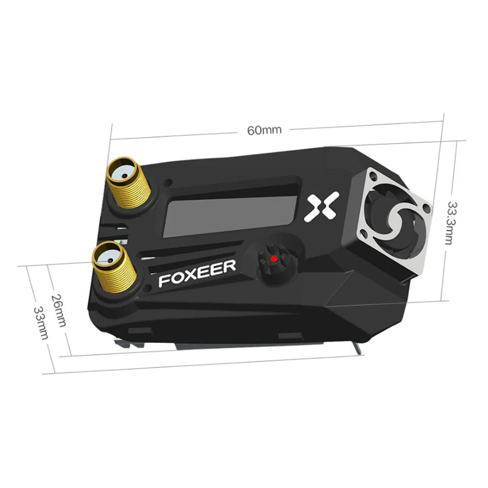 FOXEER Wildfire 5.8GHz 72CH Dual Receiver OLED Screen Support OSD Firmware Update 5-16V for Fatshark RC FPV Goggles DIY Parts $204.392 sold4 × $51.1 with no interestExtra 3% off with coins thumbnail 4