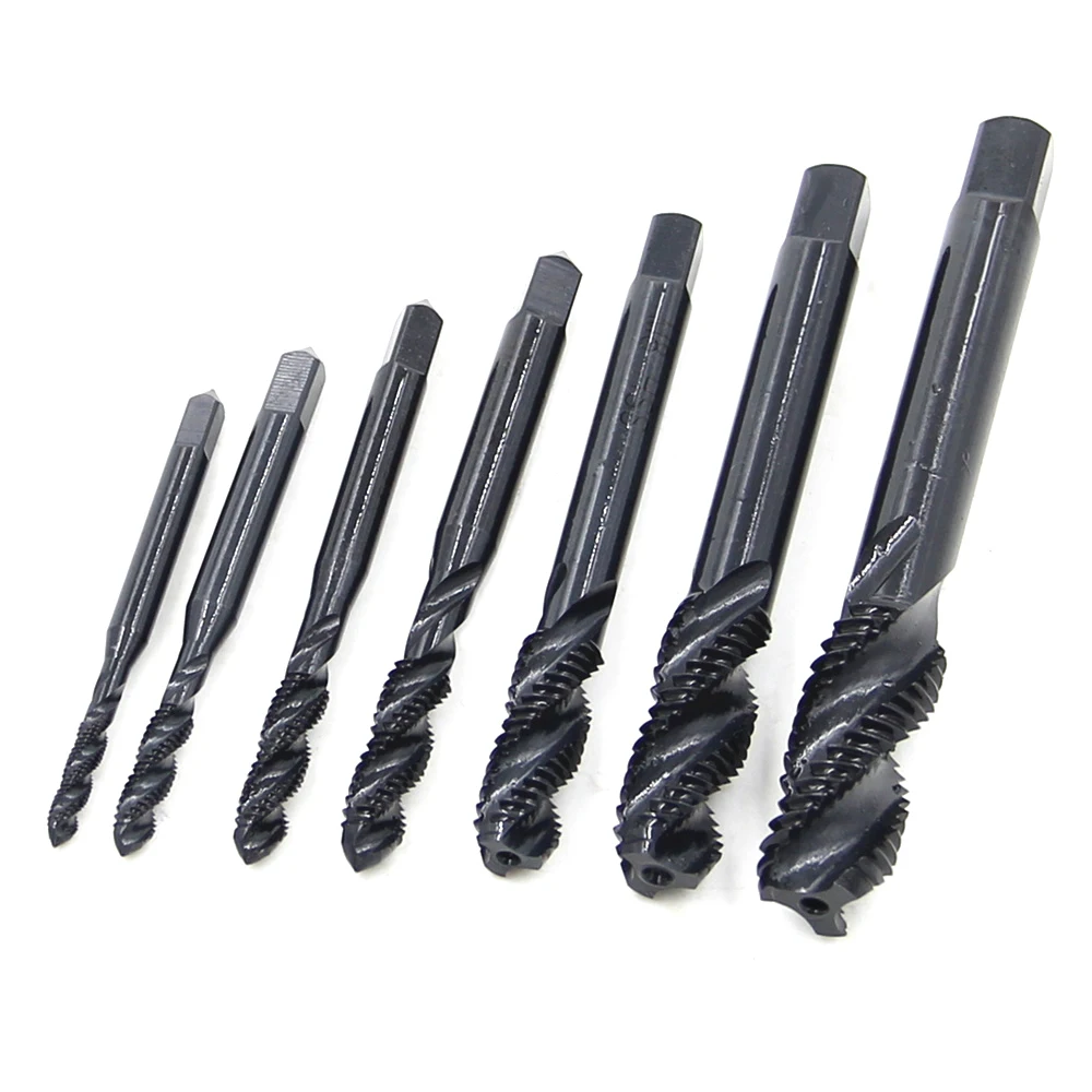 

NewSpiral Hand Thread Tap Drills Screw Spiral Point Thread Metric Plug Drill Bits M3 M5 M6 M8 M10 Tap Hand Tools