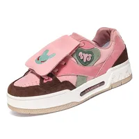 Original Brand Women's Skateboarding Shoes Trendy Pink Casual Sneakers Women Designer Shoes Student Vulcanize Sneakers Woman
