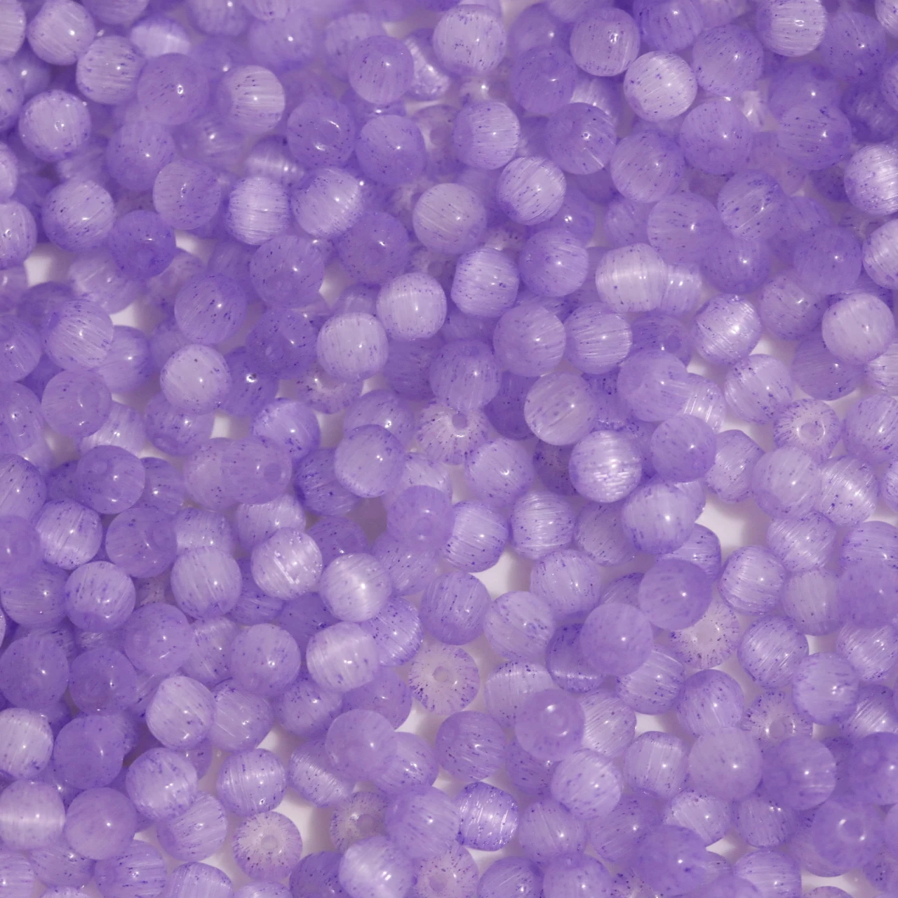 Light Orange Cat Eye Glass Beads for DIY Jewelry and Accessories