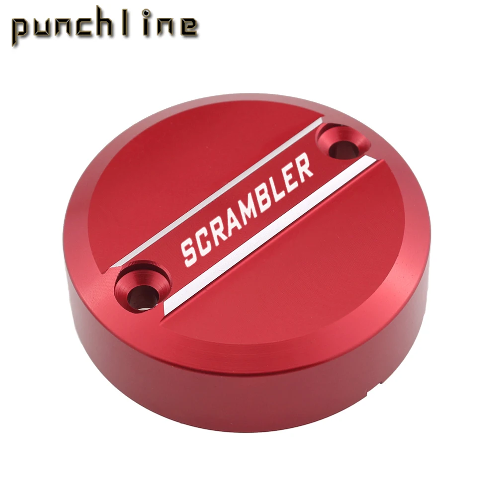 Enhanced Front Brake Fluid Reservoir Cap Cover for Scrambler and Thruxton Series