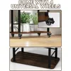 8 Tiered Plant Stands with Wheel 64" Tall Shelf for Indoor Multiple Metal Plants Flower Holder, Plant Shelves 6