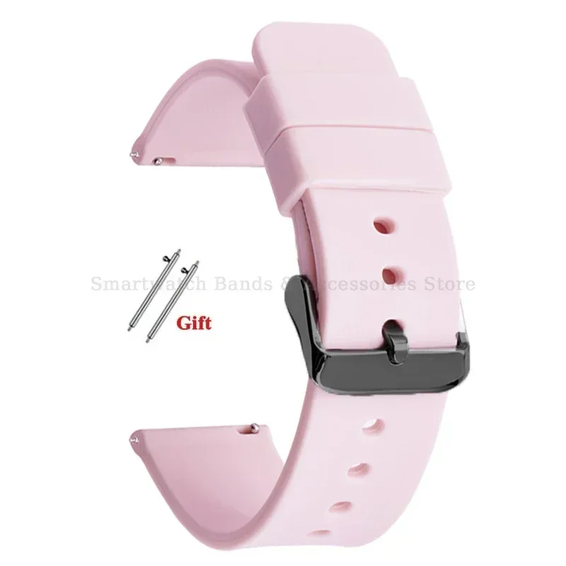 Versatile Silicone Quick Release Watch Strap - Multiple Size Options