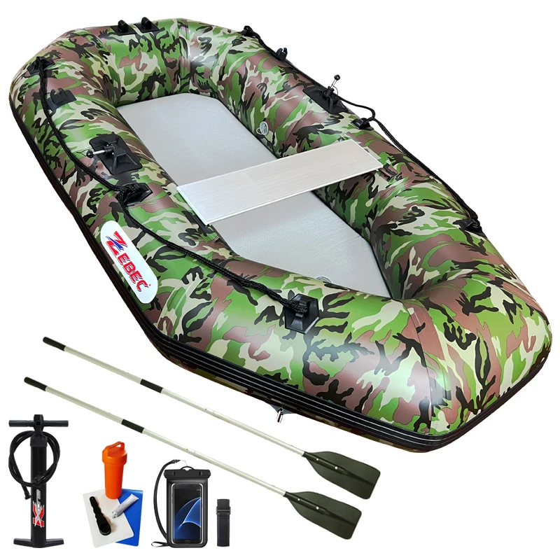 

Zebec Woosung Factory Direct Sale Inflatable Raft Fishing Boat With High Pressure Air Tube