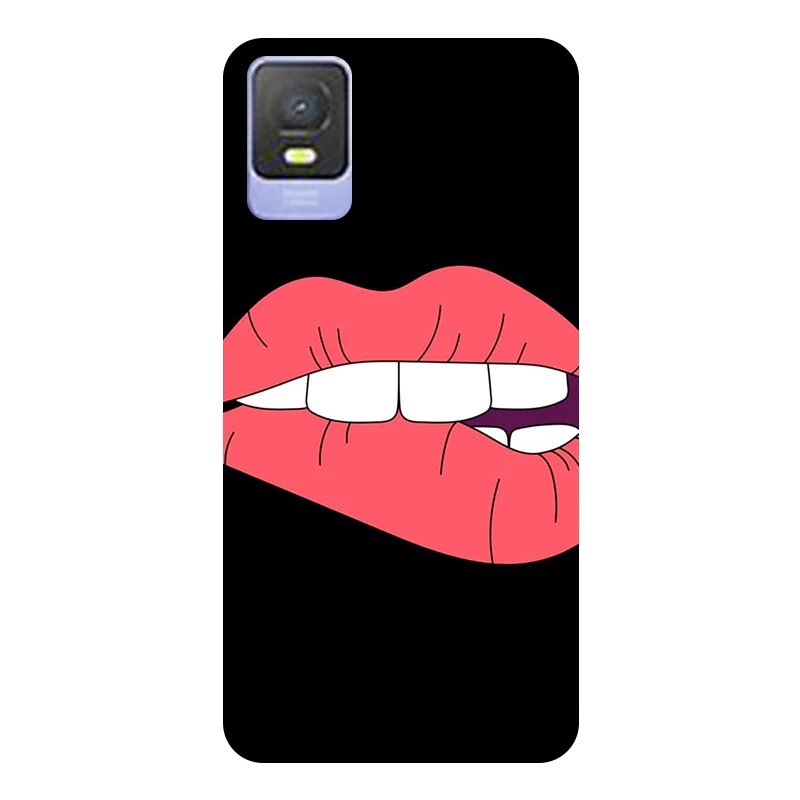 Football-Themed Soft Silicone Back Case for TCL 403 - Durable Phone Cover