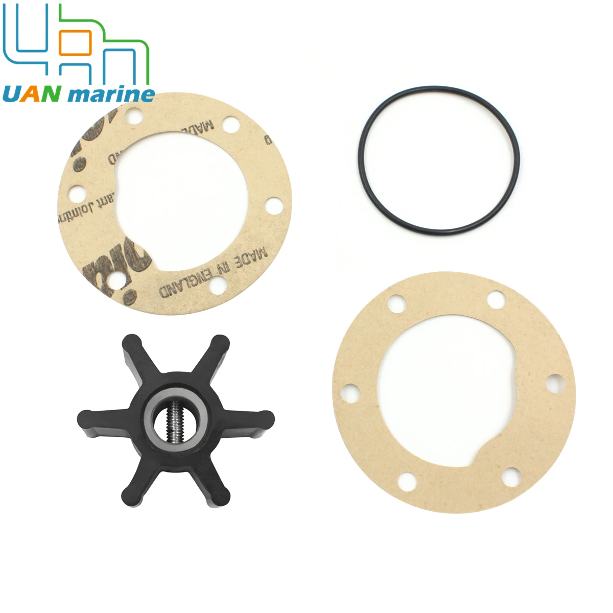 

4528-0001P Flexible Water Pump Impeller Kit For Jabsco 4528-0001 4528-0001P Yanmar 104211-42070 104211-42071