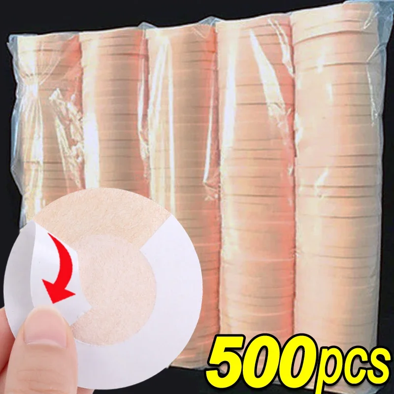 Silicone Nipple Cover Disposable Nipple Cover Breast Nipple Covers Breast Sticker 50-500pcs Nipple Cover Stickers Women Breast Lift Tape Pasties Invisible Self-Adhesive Disposable Bra Padding Chest Paste Patch