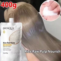 Masque capillaire à la kératine magique, 10/30/50/100/400g, 5 secondes, réparation des cheveux crépus endommagés, doux, lisse et brillant, riz hydratant, soins capillaires 1